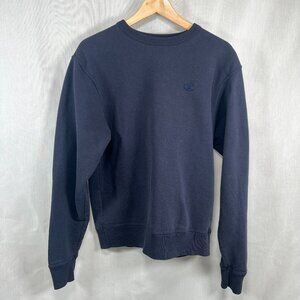 Champion Men's Crewneck Sweater Small Blue Pullover